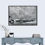 Fairmount Park Winter Spillway Wall Art