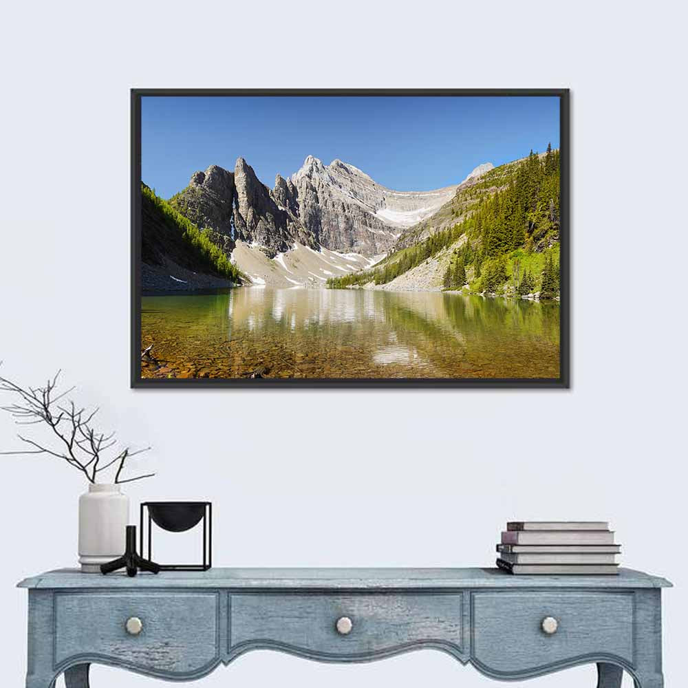 Lake Agnes Reflection Wall Art