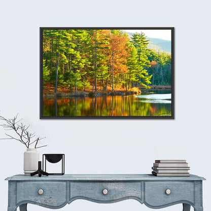 White Mountain National Forest Reflection Wall Art