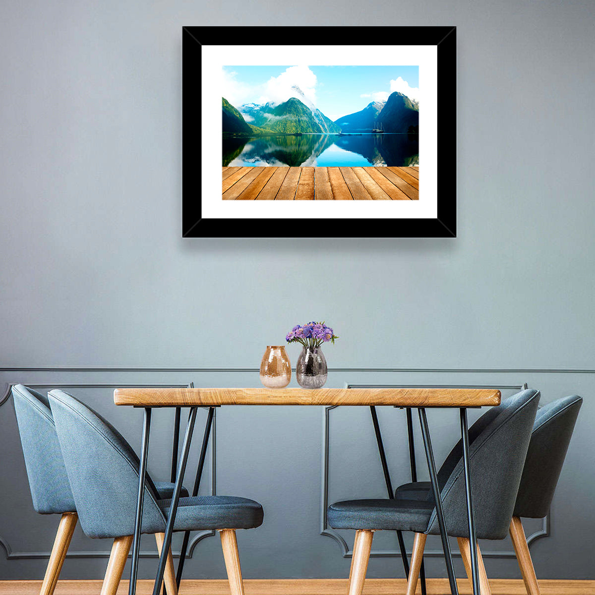Mitre Peak at Milford Sound Wall Art