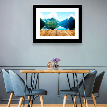 Mitre Peak at Milford Sound Wall Art