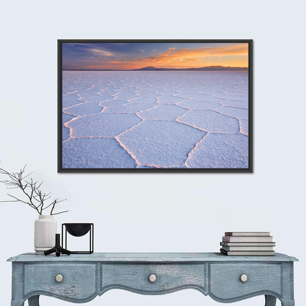 Salar De Uyuni Sunrise Wall Art