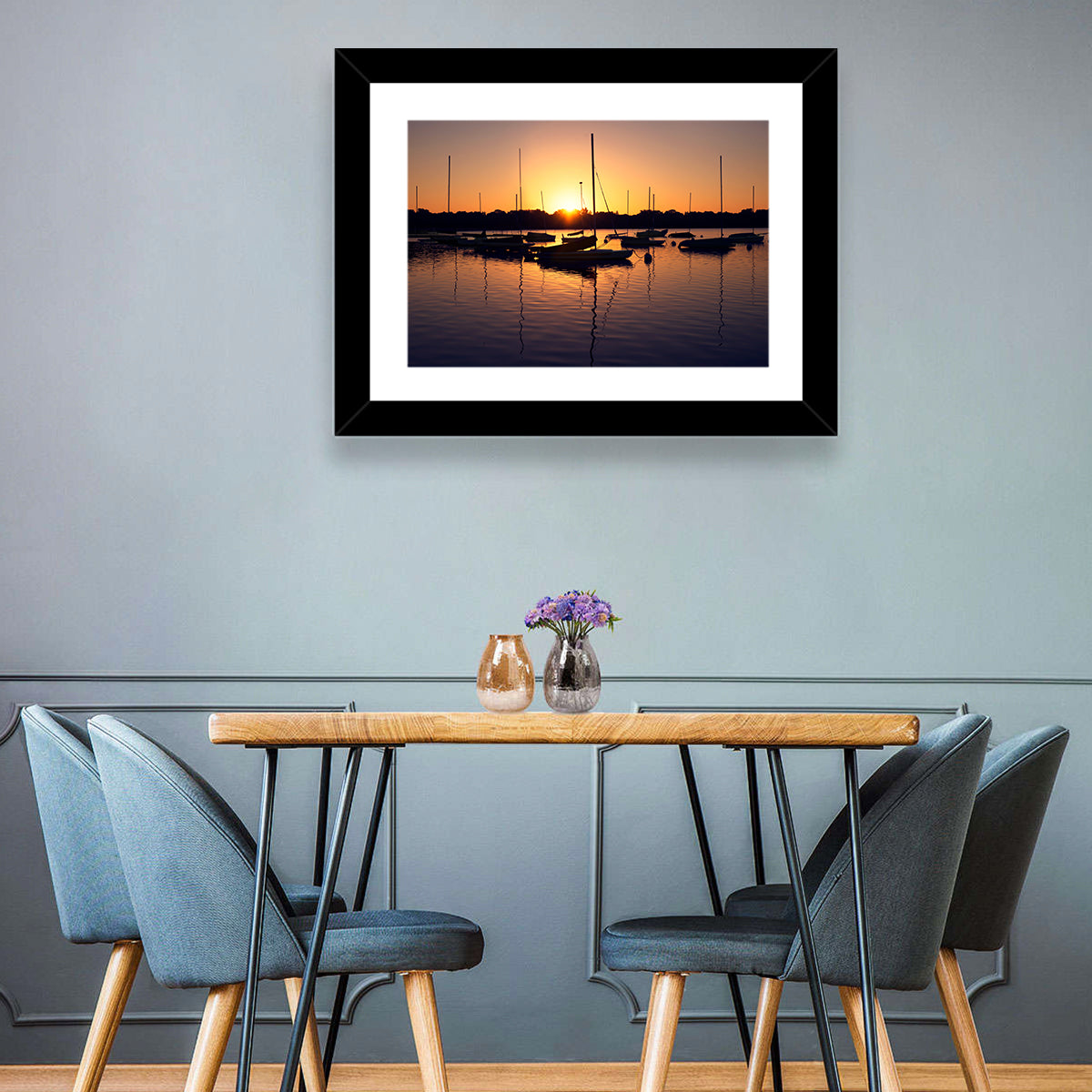 Lake Harriet Golden Sunrise Wall Art