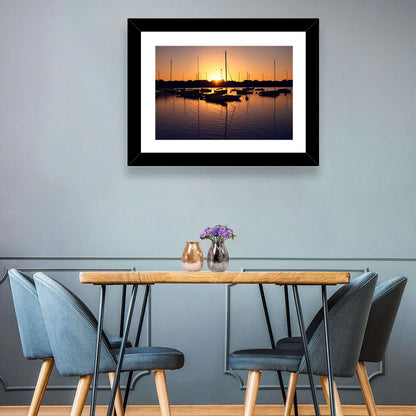 Lake Harriet Golden Sunrise Wall Art