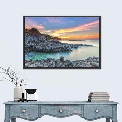 Giant Causeway Sunrise Wall Art