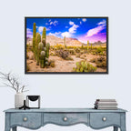 Arizona Saguaro Sunset Wall Art