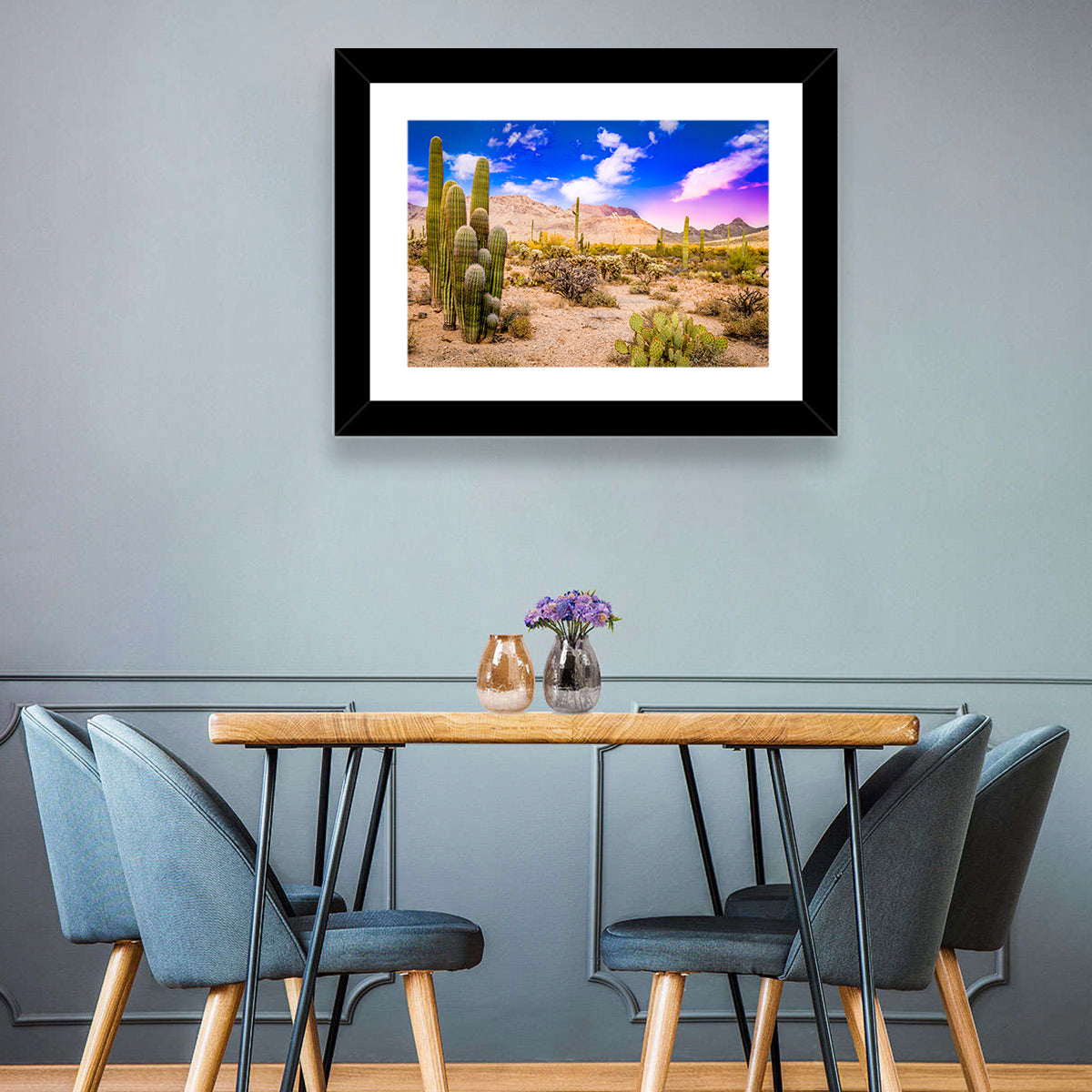 Arizona Saguaro Sunset Wall Art