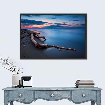 Calm Seascape at Dusk Wall Art