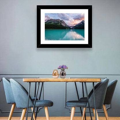 Lake Louise Sunset Wall Art