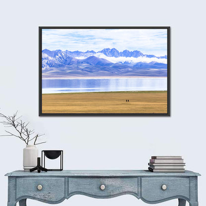 Song Kul Lake Silhouettes Wall Art