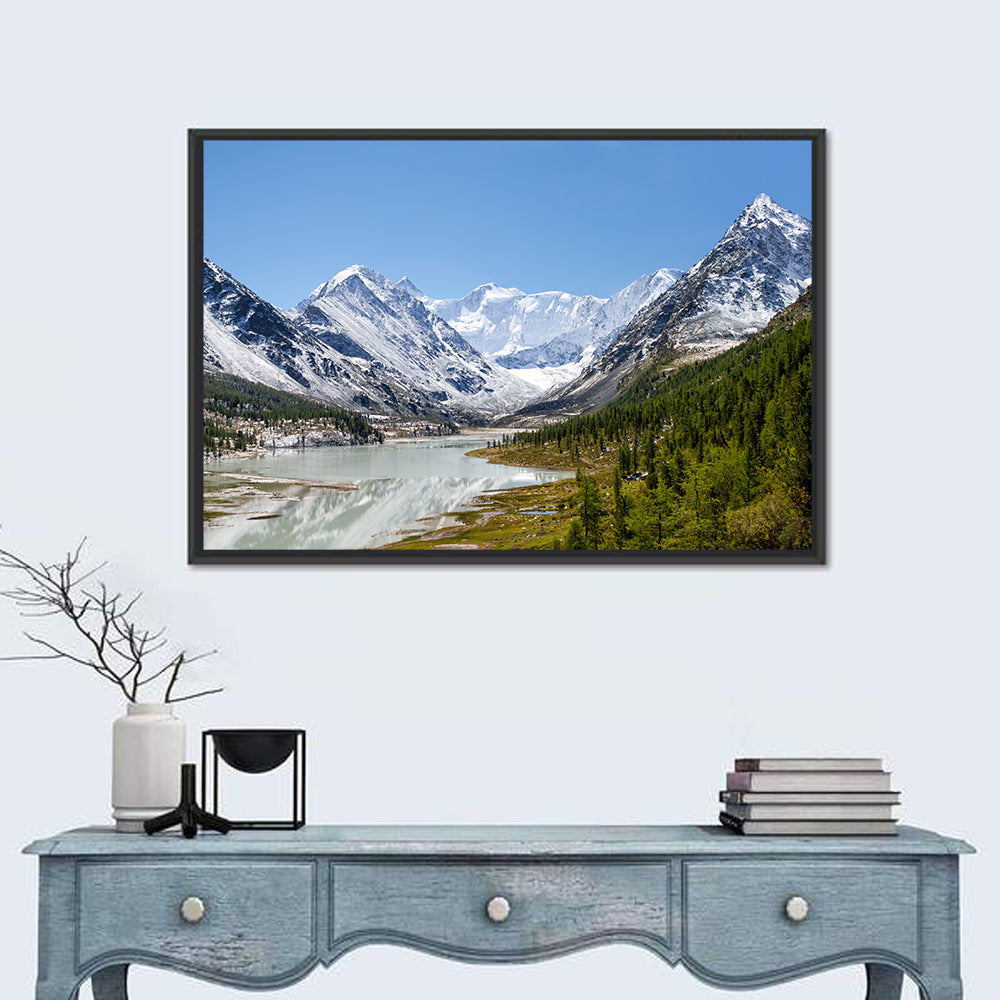 Akkem Lake Reflection Wall Art