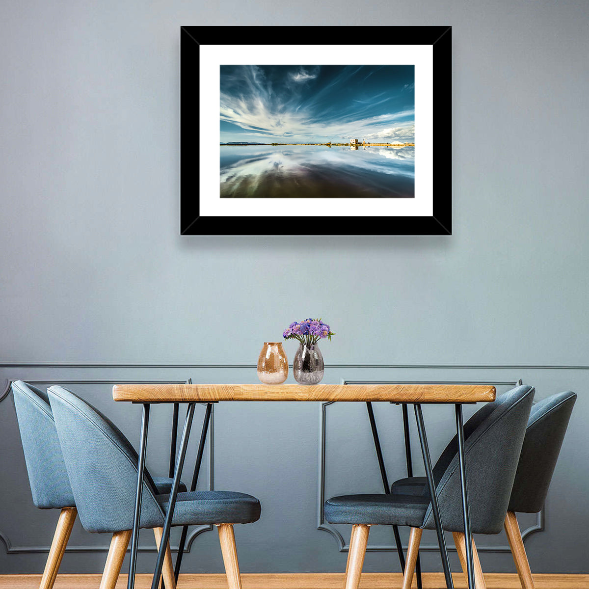 Nubia Salt Pans Reflection Wall Art