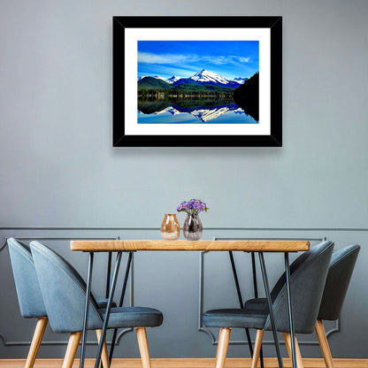 Juneau Mountains Reflection Wall Art