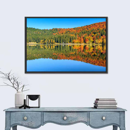 St Ana Lake Autumn Reflection Wall Art