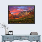 Sedona Red Rocks Sunrise Wall Art