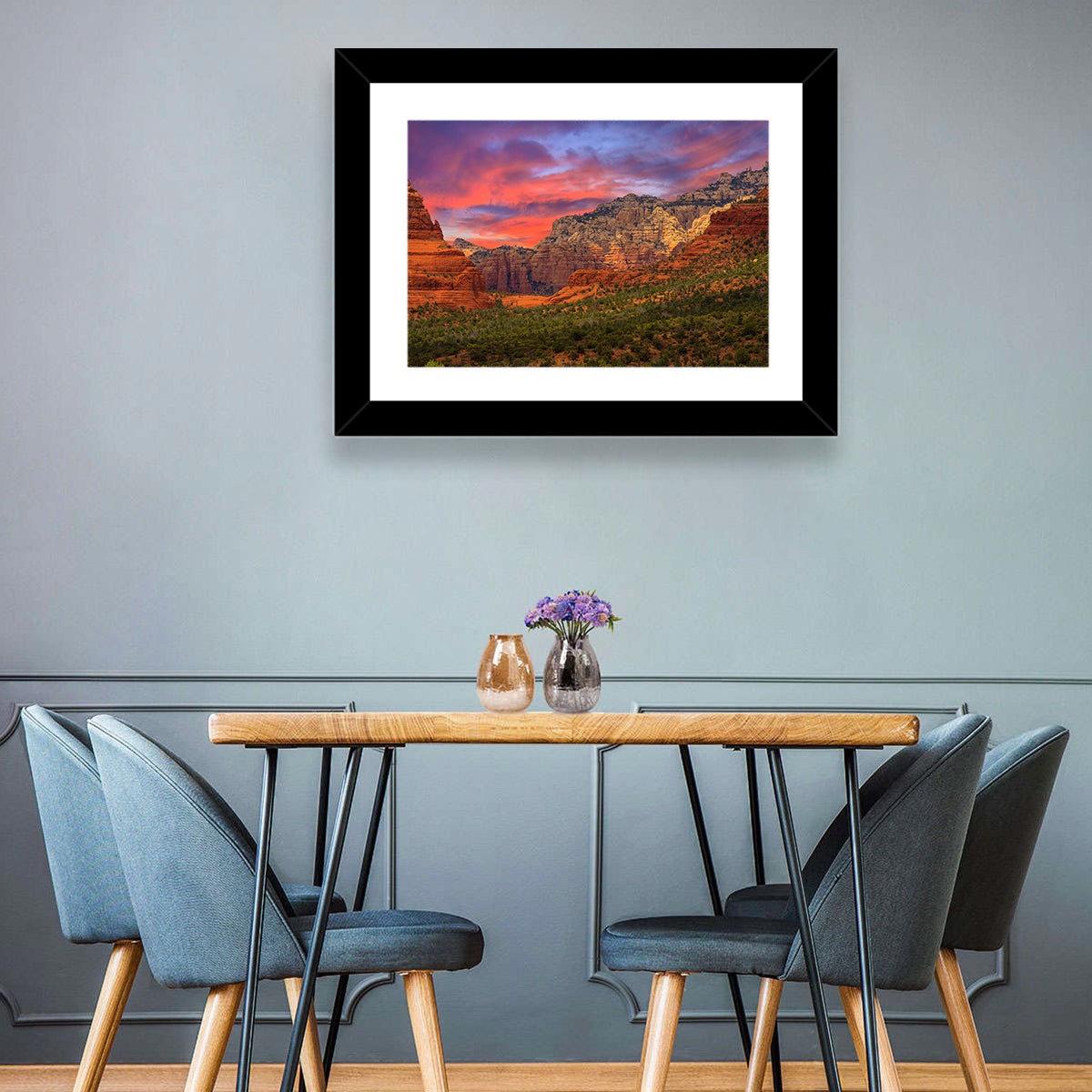 Sedona Red Rocks Sunrise Wall Art
