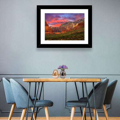 Sedona Red Rocks Sunrise Wall Art