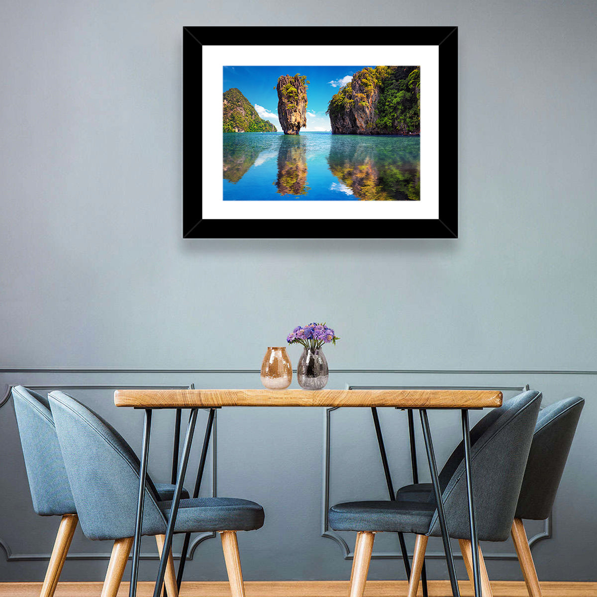Ko Tapu Limestone Stack, Phang Nga Wall Art