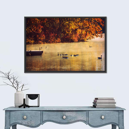 Governor Dodge Misty Lake Wall Art