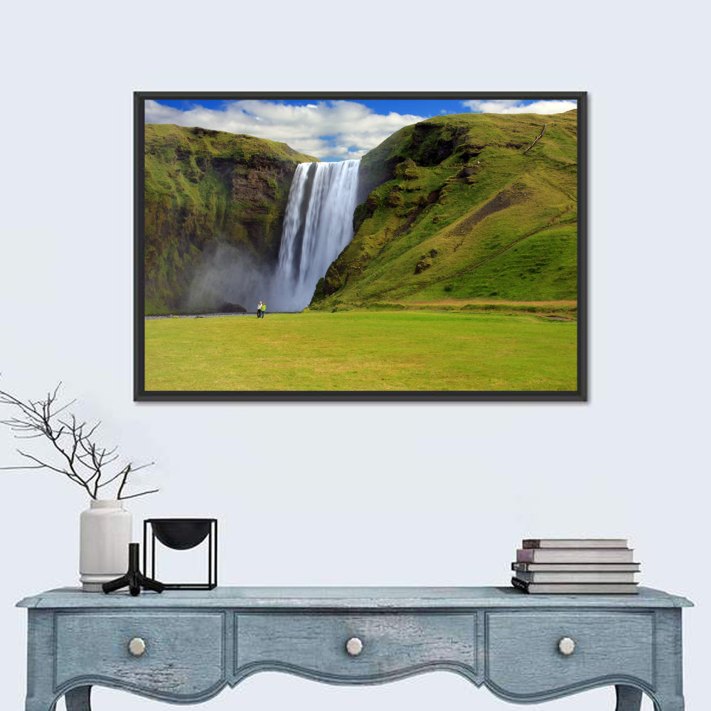 Skógafoss Waterfall Wall Art