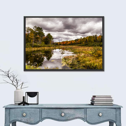 Michigan Autumn Marsh Wall Art