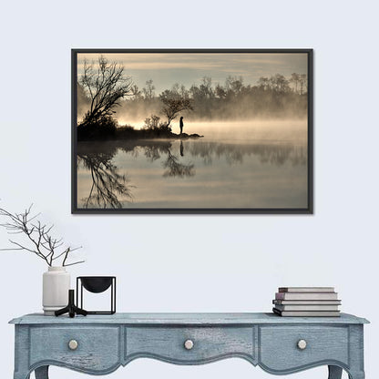 Centennial Lake Mist Wall Art