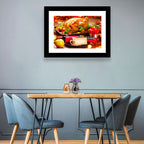 Roasted Turkey Holiday Still Life Wall Art