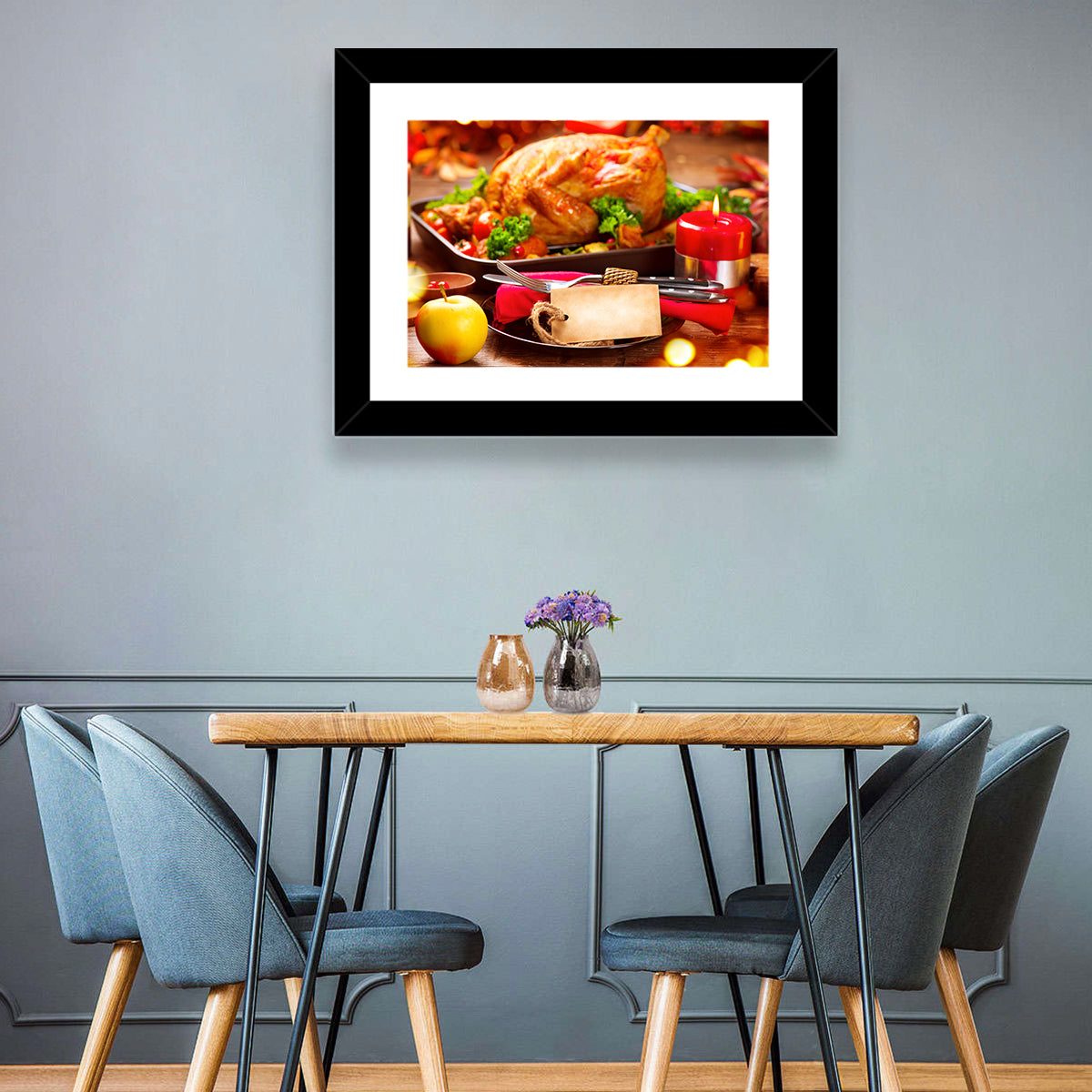 Roasted Turkey Holiday Still Life Wall Art