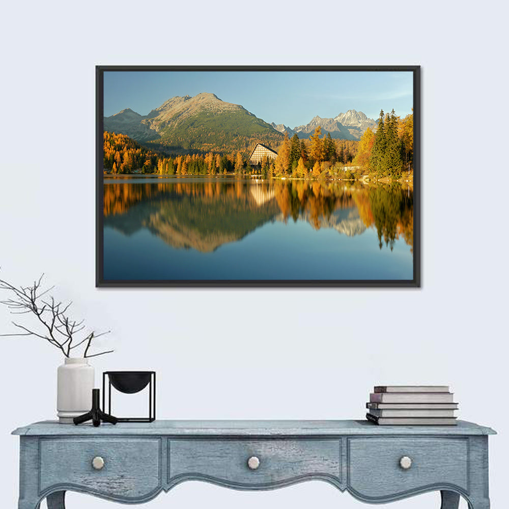 Štrbské Pleso Lake, High Tatras Wall Art