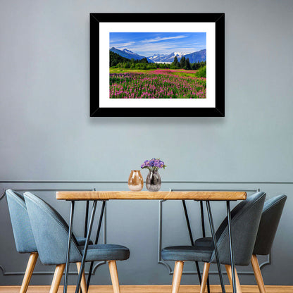 Juneau Mountains Meadow Wall Art