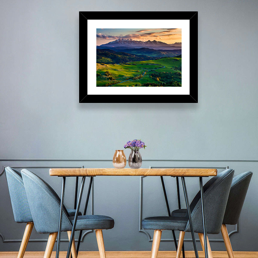Tatras Golden Hour Vista Wall Art