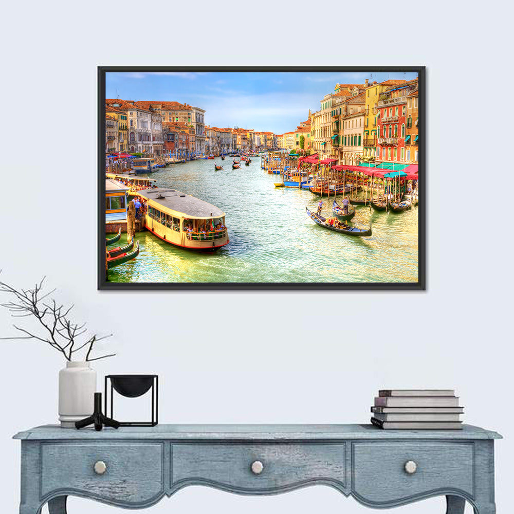 Grand Canal, Venice Wall Art in a room, landscape