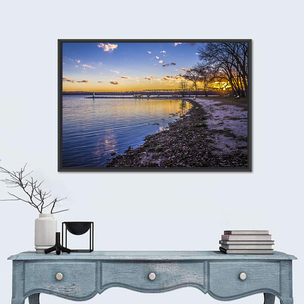 Onondaga Lake Sunset Wall Art