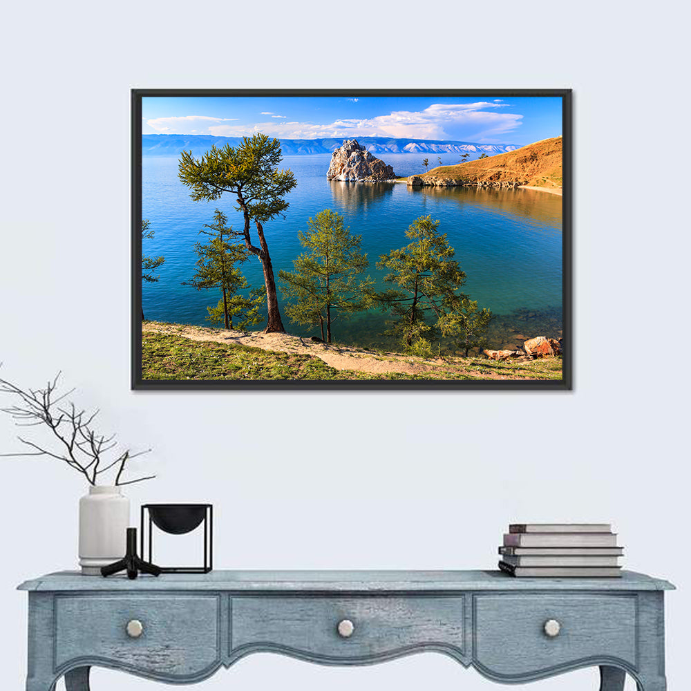 Shamanka Rock, Lake Baikal Wall Art