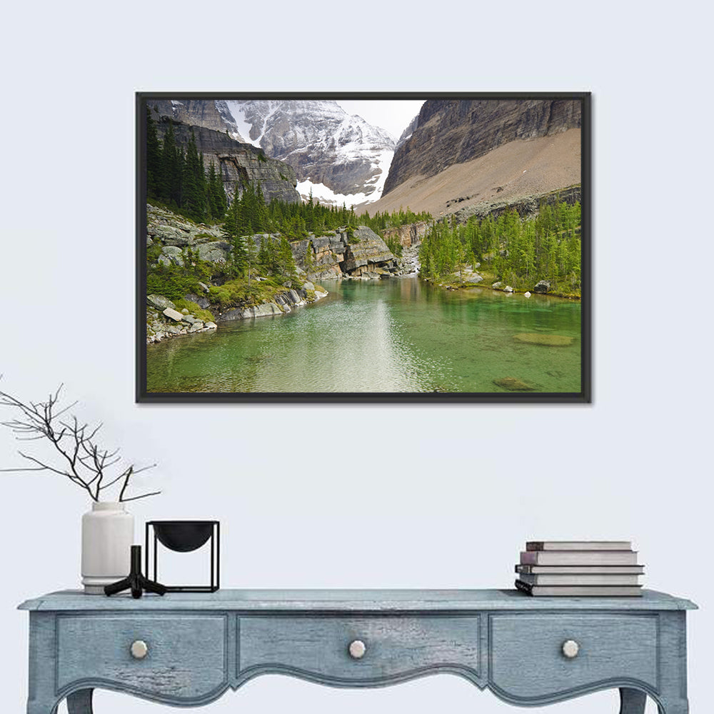 Lake Oesa Alpine View Wall Art