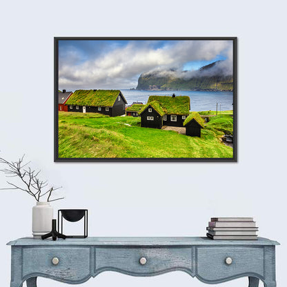 Saksun Village Landscape Wall Art