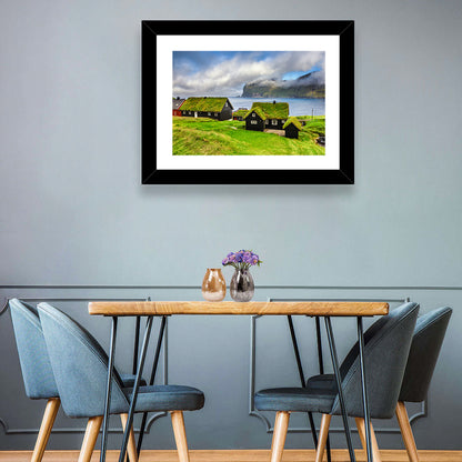 Saksun Village Landscape Wall Art
