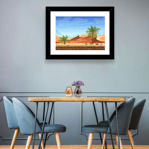 Digital Desertscape Wall Art