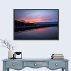 Skaneateles Lake Pier at Dusk Wall Art