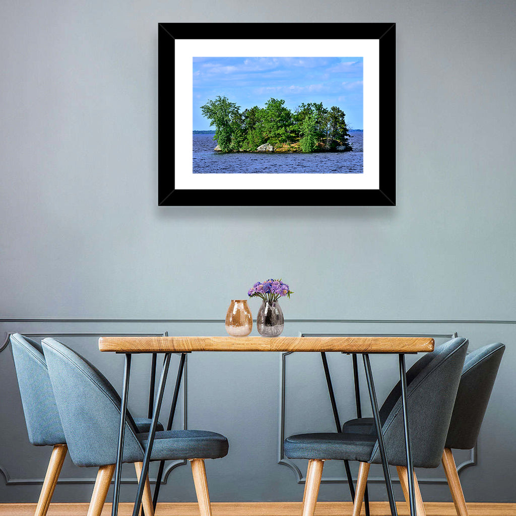 Petenwell Lake Island Wall Art