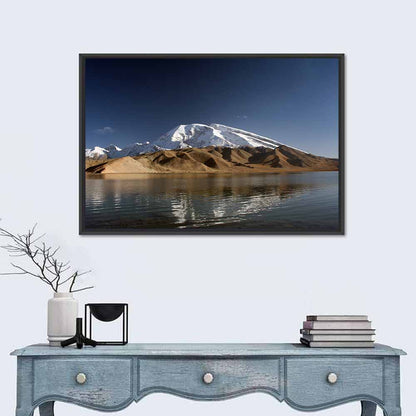 Karakul Lake Reflection Wall Art