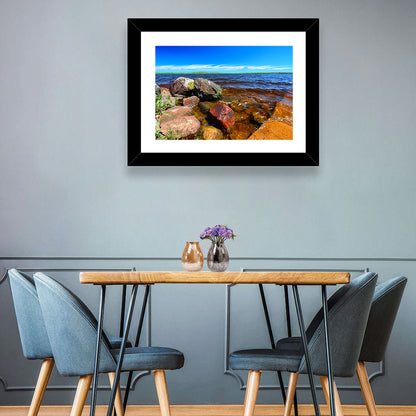 Lake Gogebic Rocky Shoreline Wall Art