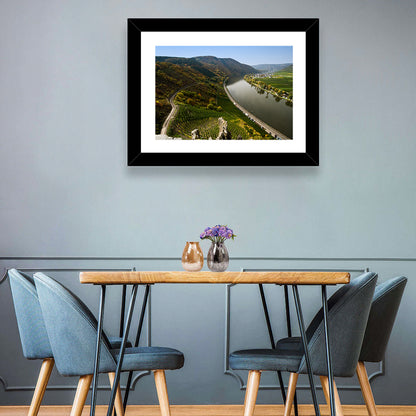 Mosel Valley at Bremm, Germany Wall Art