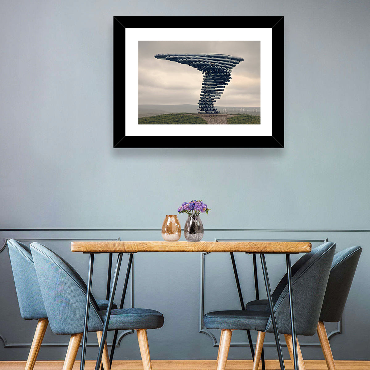 Singing Ringing Tree on Grassy Hill Wall Art