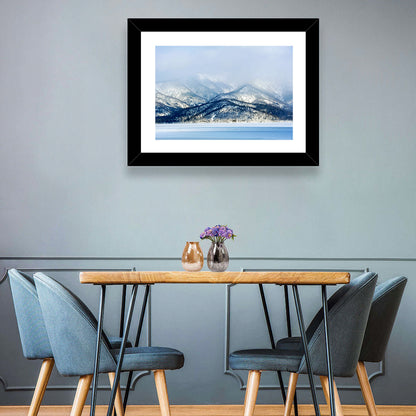 Frozen Lake Kussharo Wall Art