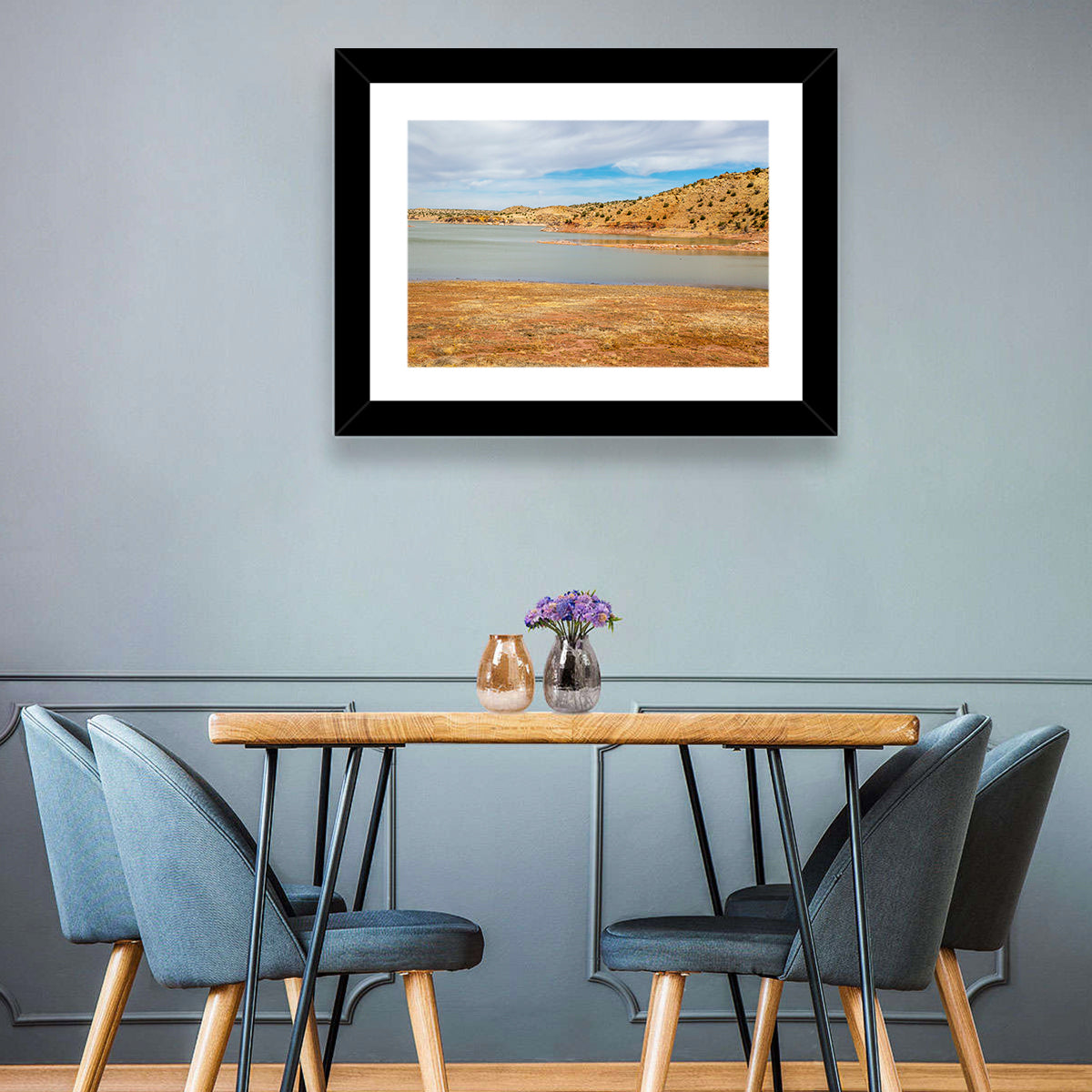 Lyman Lake Arizona Wall Art in a room, landscape