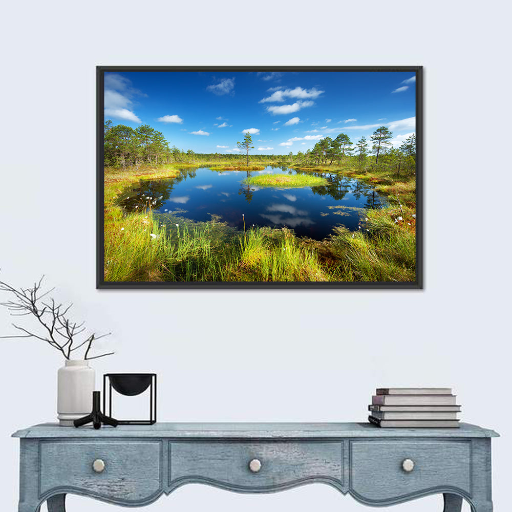 Viru Bogs Reflections Wall Art