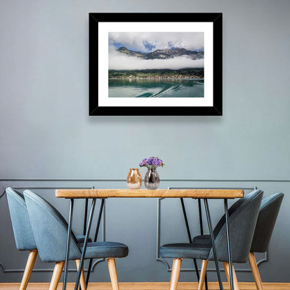 Lake Brienz Reflection Wall Art