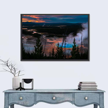 Grand Prismatic Spring, Yellowstone Wall Art