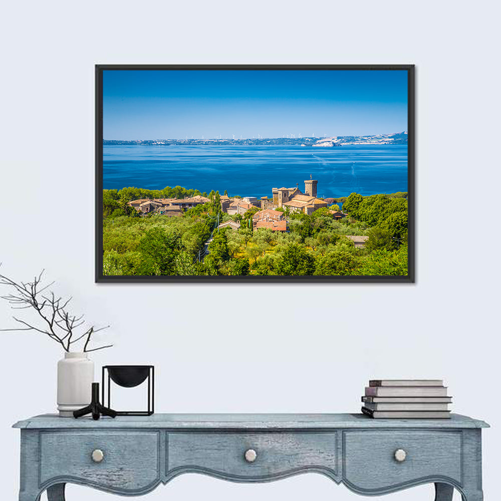 Bolsena Village Overlook Wall Art